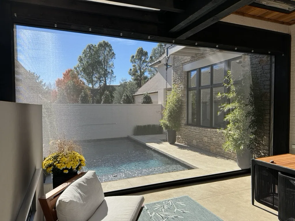 Outdoor Shades - Courtyard View