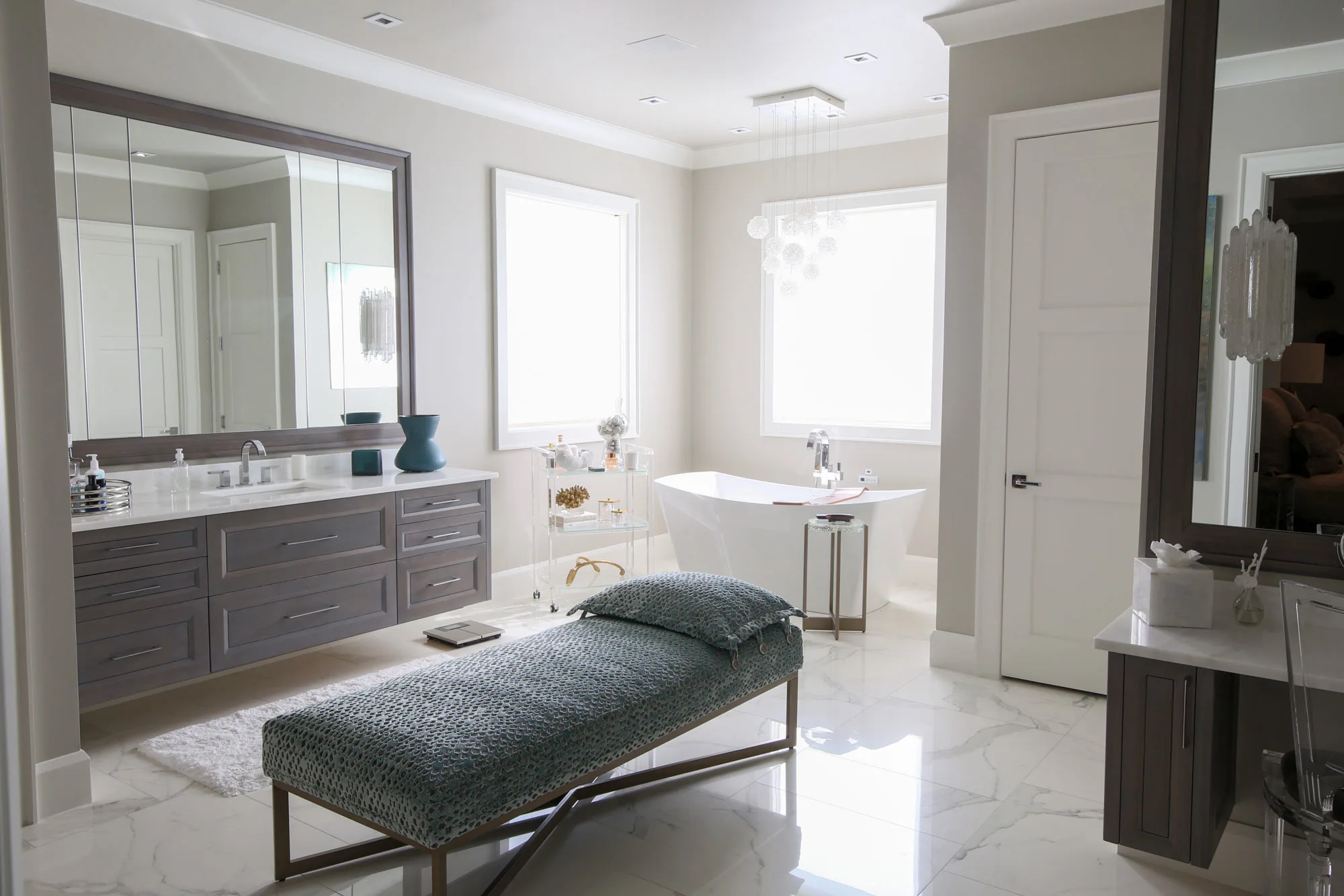 Luxury Master Bath with In-Ceiling Audio