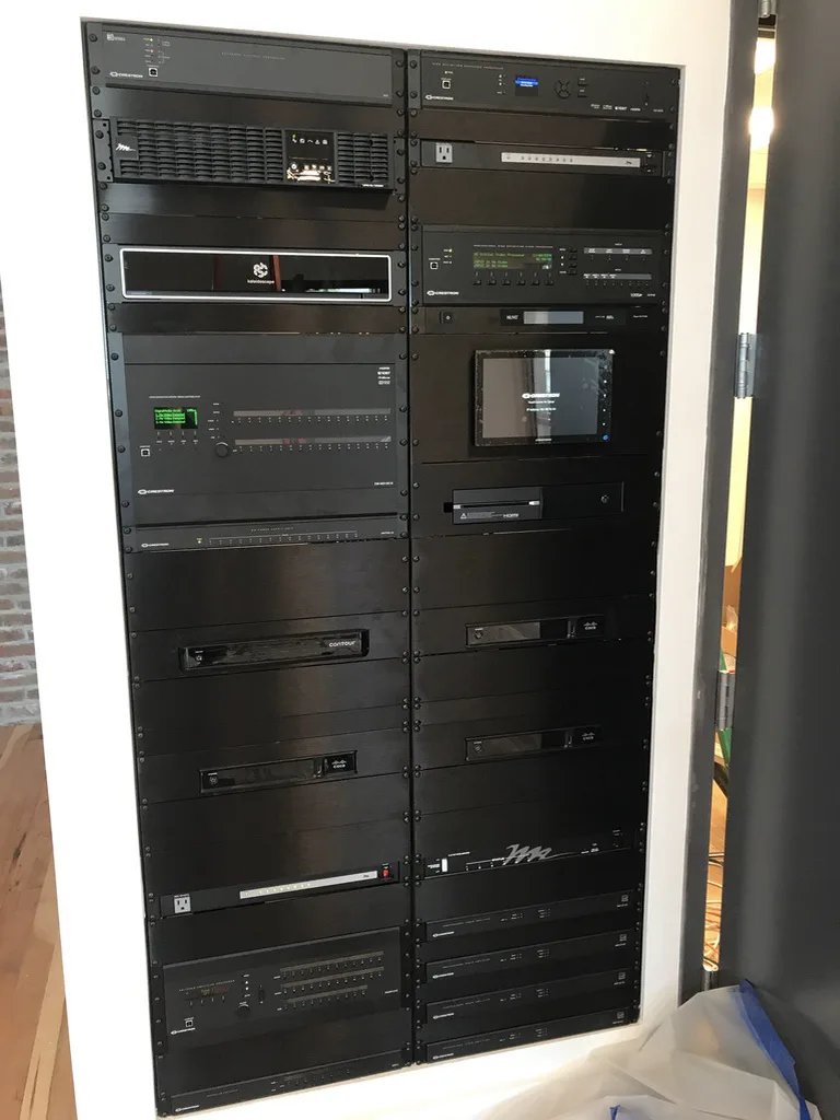 Home Automation - Crestron Rack