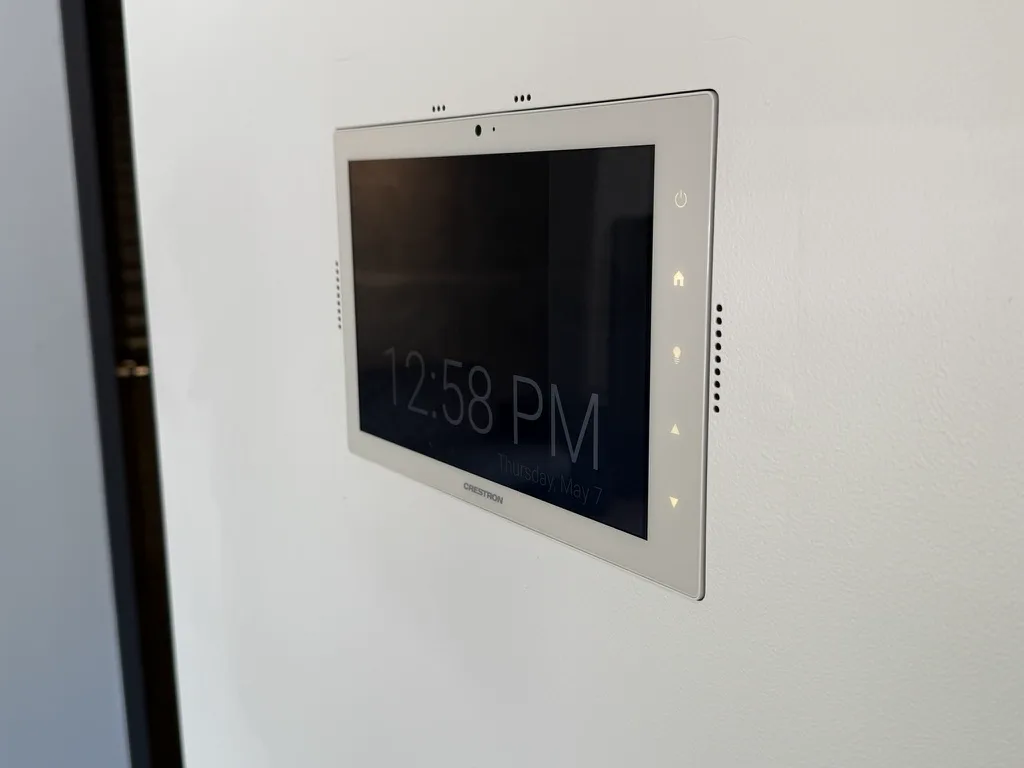 Home Automation - Crestron Touch Panel